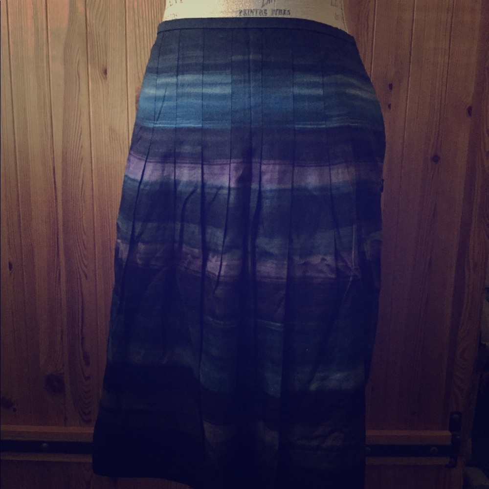 Mid calf length skirt
